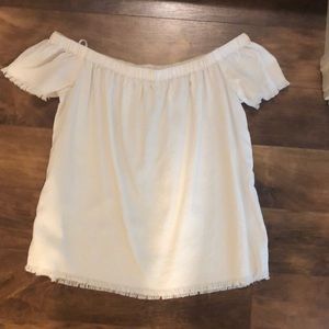Off the shoulder shirt